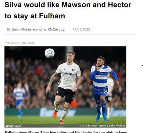 富勒姆爆料最新消息,球队动态及转会传闻一览  第3张